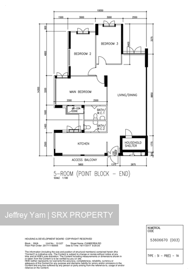 Blk 350A Canberra Road (Sembawang), HDB 5 Rooms #216176091